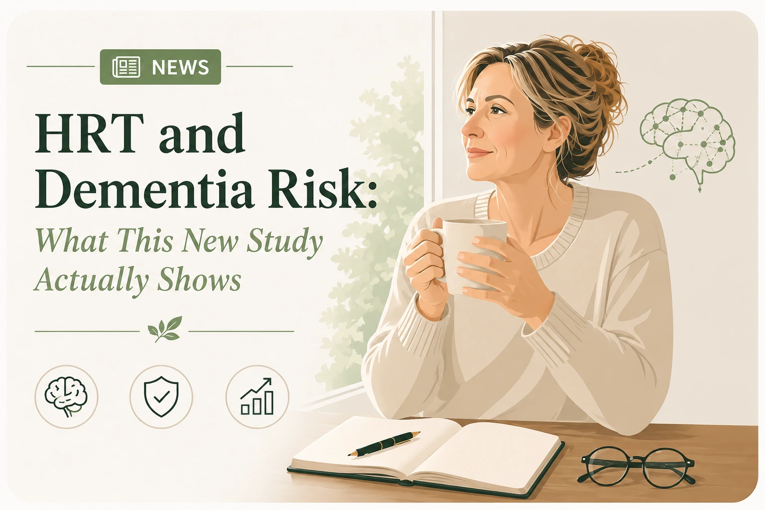 HRT and Dementia Risk: What This New Study Actually Shows